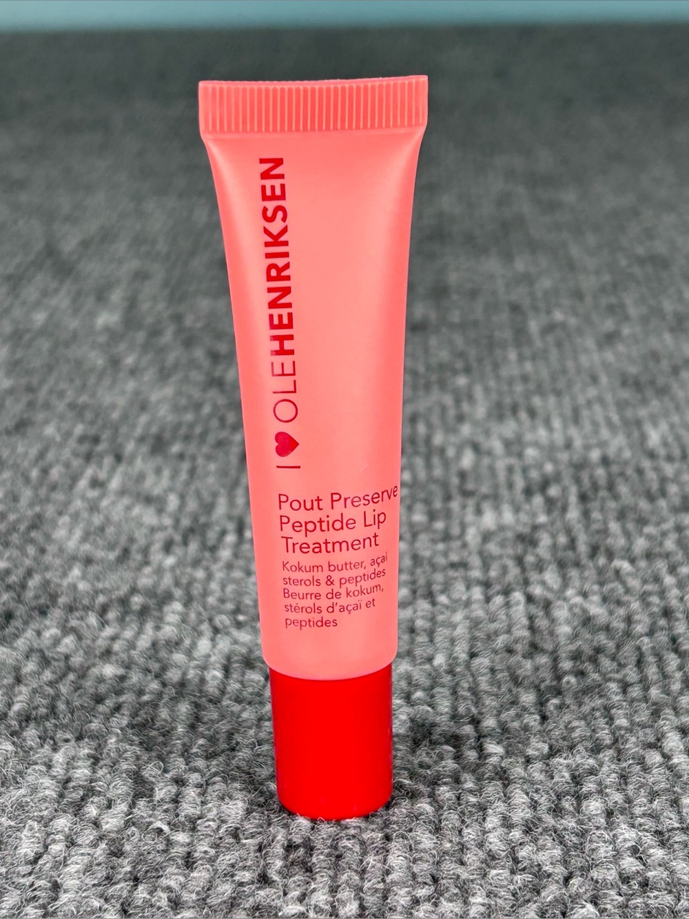 Ole Henriksen Pout Preserve Peptide Lip Treatment STRAWBERRY SORBET NWOB